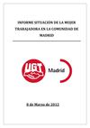 INFORME SITUACIÓN DE LA MUJER TRABAJADORA EN LA COMUNIDAD DE MADRID