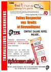 Affiche SAISONNIERS 2012