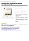 Onq Legrand HT1000 Home Entertainment Connection Center 71
