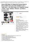 Canon EOS Rebel T3i Digital SLR Camera Body & EF-S 18-55Mm IS II Lens With 75-300Mm Lens + 16GB Card + .45X Wide...