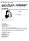 Tritton AX PRO 5.1 Surround Sound Gaming Headset. AX PRO - DOLBY DIGITAL 5.1 PRECISION GAMING HEADSET HEADST. Wired...