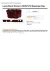 Lucky Brand Women's HKRU1274 Messenger Bag