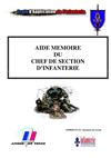AIDE MEMOIRE DU CHEF DE SECTION INF.