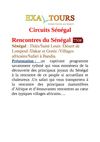 Rencontres du Sénégal 750€