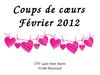 Coups de cœurs fev 2012 diaporama