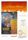 bulletin mars 2012 la Baraq'Abricot