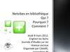 Netvibes en bibliothèques : pour qui ? Pourquoi ? Comment ?
