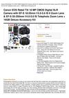 Canon EOS Rebel T3i 18 MP CMOS Digital SLR Camera With EF-S 18-55Mm F 3.5-5.6 IS II Zoom Lens & EF-S 55-250Mm F...