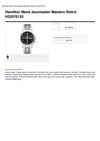 Hamilton Mens Jazzmaster Maestro Watch H32576135