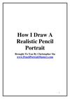 How To Draw Celebrities - Realistic Pencil Portrait Drawing Techniques