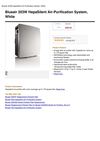 Blueair 203W Hepasilent Air-Purification System, White