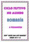 CICLO FESTIVO EN ROMANÍA. PRIMAVERA