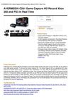 AVERMEDIA C281 Game Capture HD Record Xbox 360 And PS3 In Real Time