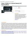 Onkyo TX-NR414 5.1-Channel Network A V Receiver