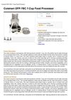 Cuisinart DFP-7BC 7-Cup Food Processor