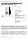 Air-O-Swiss U650 Digital Warm & Cool Mist Ultrasonic Humidification System