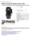 BISSELL Garage Pro Wet Dry Vacuum, 18P0