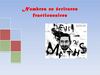 Nombres en écritures frationnaires