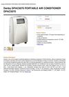 Danby DPAC5070 PORTABLE AIR CONDITIONER DPAC5070