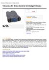 Tekonsha P3 Brake Control For Dodge Vehicles