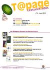 T@page N°6 - Mars 2012
