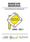PROGRAMA ESCUELA SEGURA 2006 - 2011 PCIA. BUENOS AIRES