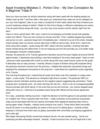 Asset Investing Mistakes 3 , Portion One -- My Own Conception As A Beginner Trade R