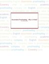 Why is Dissertation Proofreading Vital? 