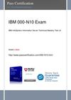 Pass IBM 000-N10 Exam 