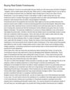Buying Real Estate Foreclosures