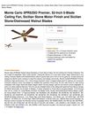 Monte Carlo 5PR52SO Premier, 52-Inch 5-Blade Ceiling Fan, Sicilian Stone Motor Finish And Sicilian Stone Distressed...