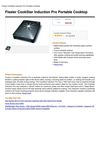 Fissler Cookstar Induction Pro Portable Cooktop