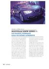 Article sur lancement nouvelle BMW dans Magazine LAYALINA - mars 2012