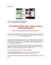 Cost Effective iPhone App Creation for Italy’s Restaurant and Hotel