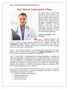 How Medical Transcription is Done