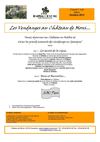 Les Vendanges 2012 au Château de Mons!