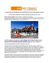 Luxury Travel Ltd Seeks Growth With New Travel Products in Laos