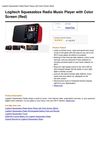 Logitech Squeezebox Radio Music Player With Color Screen