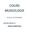 COURS MUSEOLOGIE 2012 (IMED SOULA)