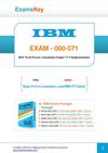 Free IBM 000-571 PDF 