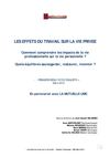 Vie Privee - Vie Professionnelle : un dosssier utile pour nos futurs travaux de négos