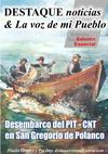 DESSEMBARCO DEL PIT - CNT en San Gregorio de Polanco Tacuarembó R.O. del Uruguay