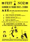 FEST-NOZ à Azé Samedi 31 Mars 2012 avec "ZIC PLEIN D'AIRS" et "SANS SOUCIS" et "LES 4 MATS"