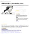 WMF Perfect Plus 3-Quart Pressure Cooker
