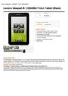 Lenovo Ideapad A1 22282MU 7-Inch Tablet