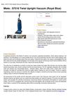 Miele S7210 Twist Upright Vacuum