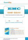 Free EMC E20-51 PDF 