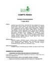 Compte rendu du conseil communautaire du 7 mars 2012