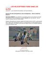 LES HELICOPTERES TIGRE DANS LES ALPES