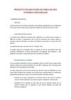 Proyecto de ejecución de obra de una vivienda unifamiliar - Patricia Reina